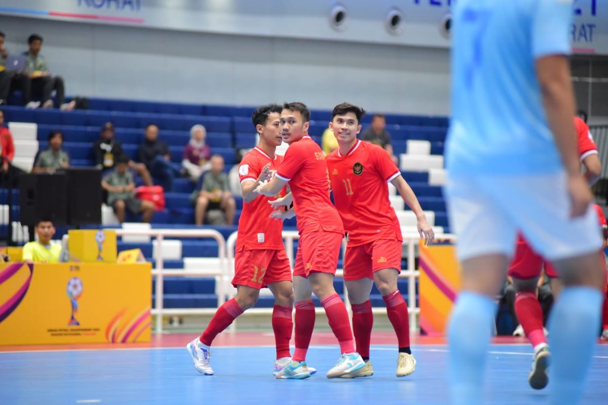 Pelatih: kemenangan 9-0 modal penting futsal Indonesia di Piala AFF